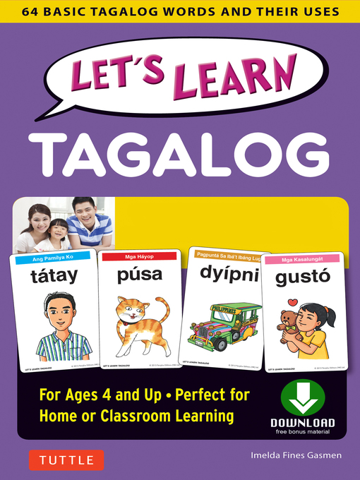 Title details for Let's Learn Tagalog Ebook by Imelda Fines Gasmen - Available